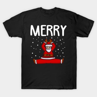 Yoga Funny Christmas Sweater T-Shirt